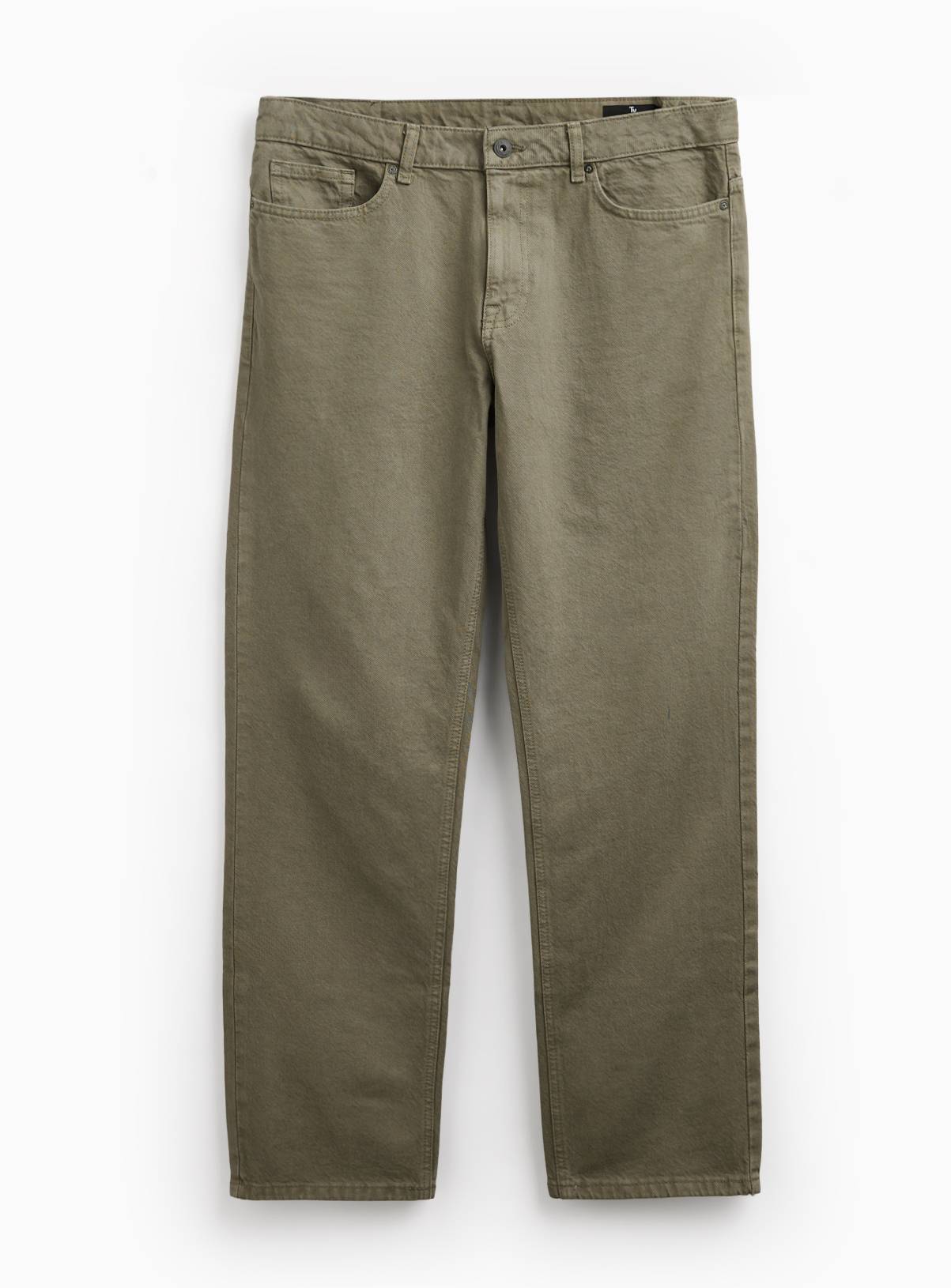 Light Green Straight Leg Jeans 34L - Image 3